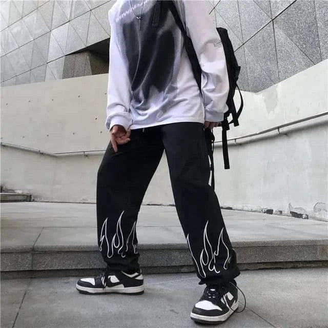 Fire Baggy Fit Trackpant